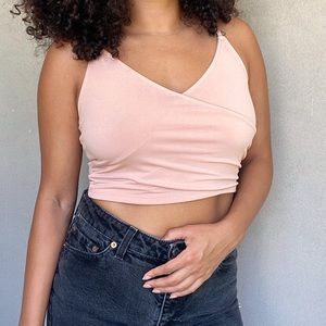 Slinky Cropped Tank Top